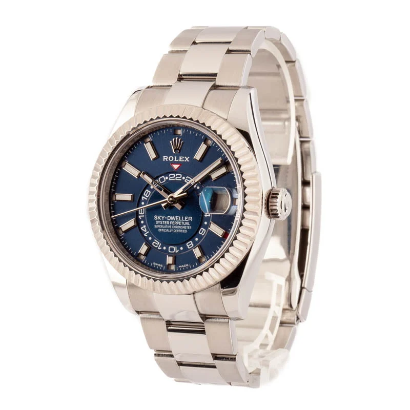 Sky-Dweller Blue Dial 42mm Luxury Men's Watch 326934-0003 Sky-Dweller Blue Dial 42mm Luxury Men's Watch 326934-0003